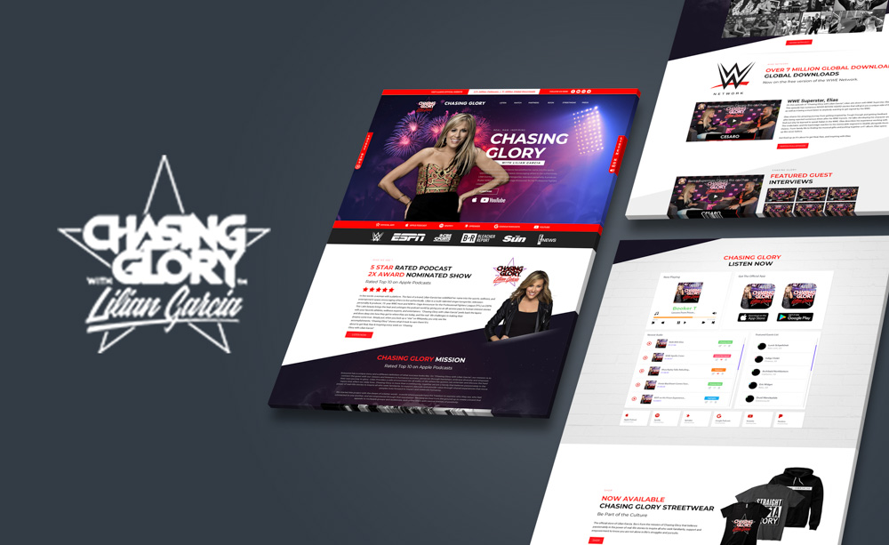 Chasing Glory Website