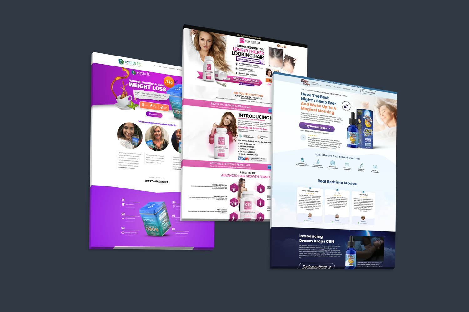 Ecommerce Landing Pages